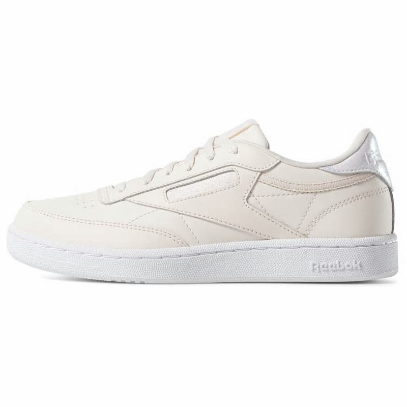 Reebok Club C Tenisky Dievcenske - Ruzove/Biele FT2282GF